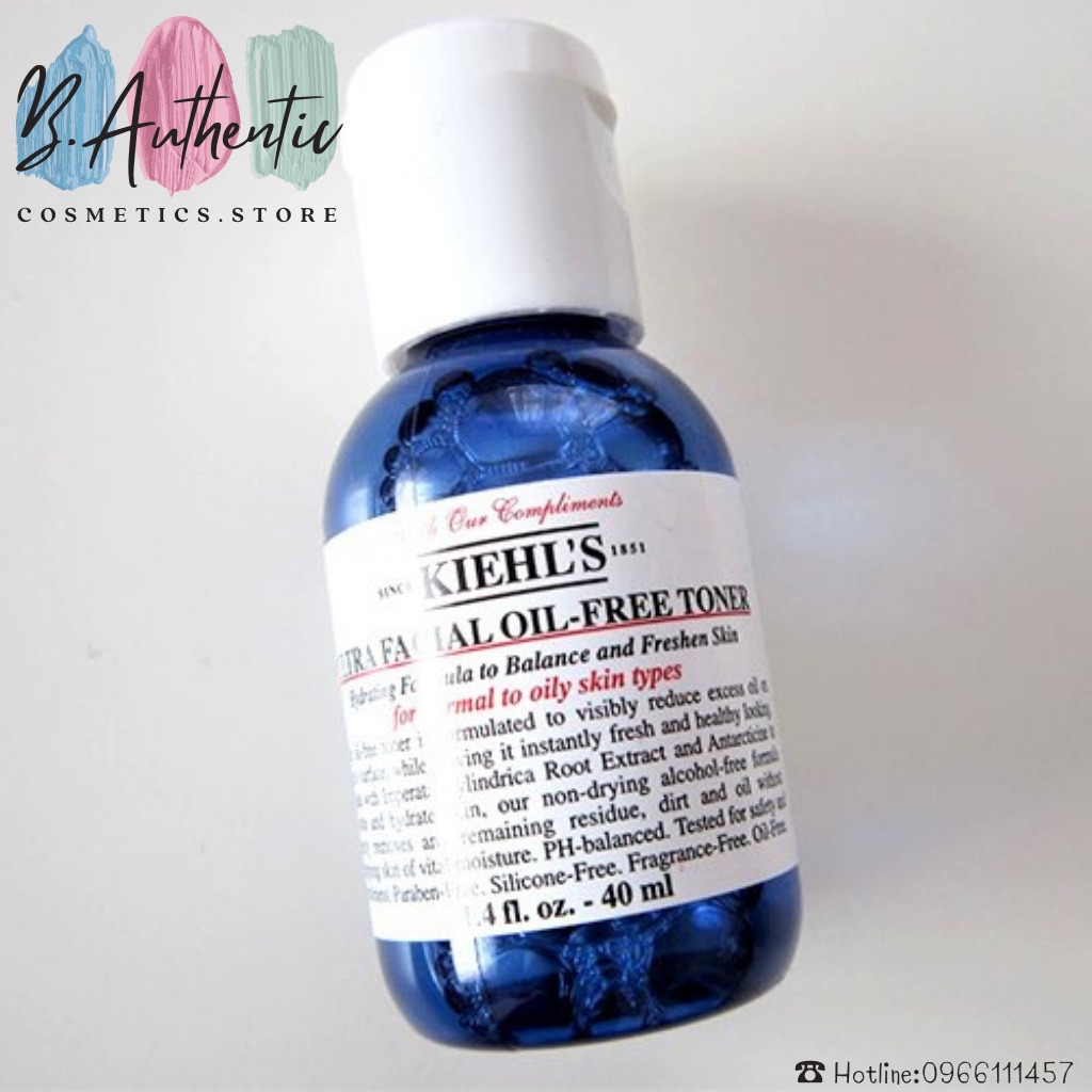 Toner Không Cồn Cho Da Dầu và Da Thường KIEHL’S Ultra Facial Oil-Free Toner 40ml-giảm dầu cân bằng da | BigBuy360 - bigbuy360.vn