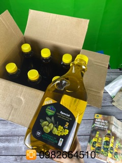 KANKOO - Dầu ăn Olive hạt cải Úc 2 Lít