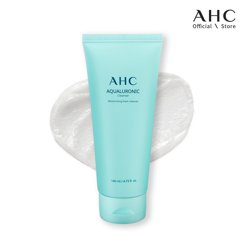 Sữa Rửa Mặt Cấp Ẩm AHC Aqualuronic Cleanser (140ml)