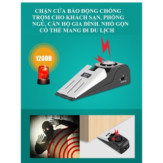 Cảm biến báo động chống trộm chặn ở chân cửa ra vào - Tặng kèm pin 9V