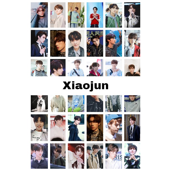 Lomo card 36 ảnh thành viên NCT - WAYV - XIAOJUN