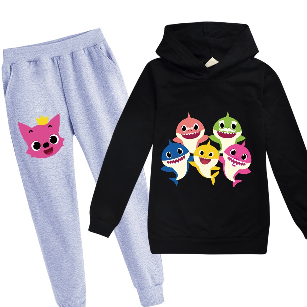 Áo Hoodies Hình Cá Mập Dành Cho Bé Trai Và Bé Gái