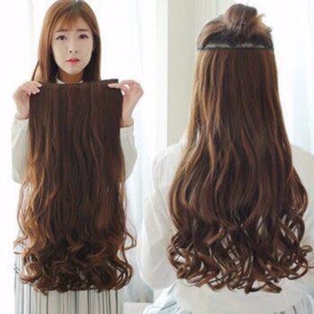 Tóc kẹp xoăn