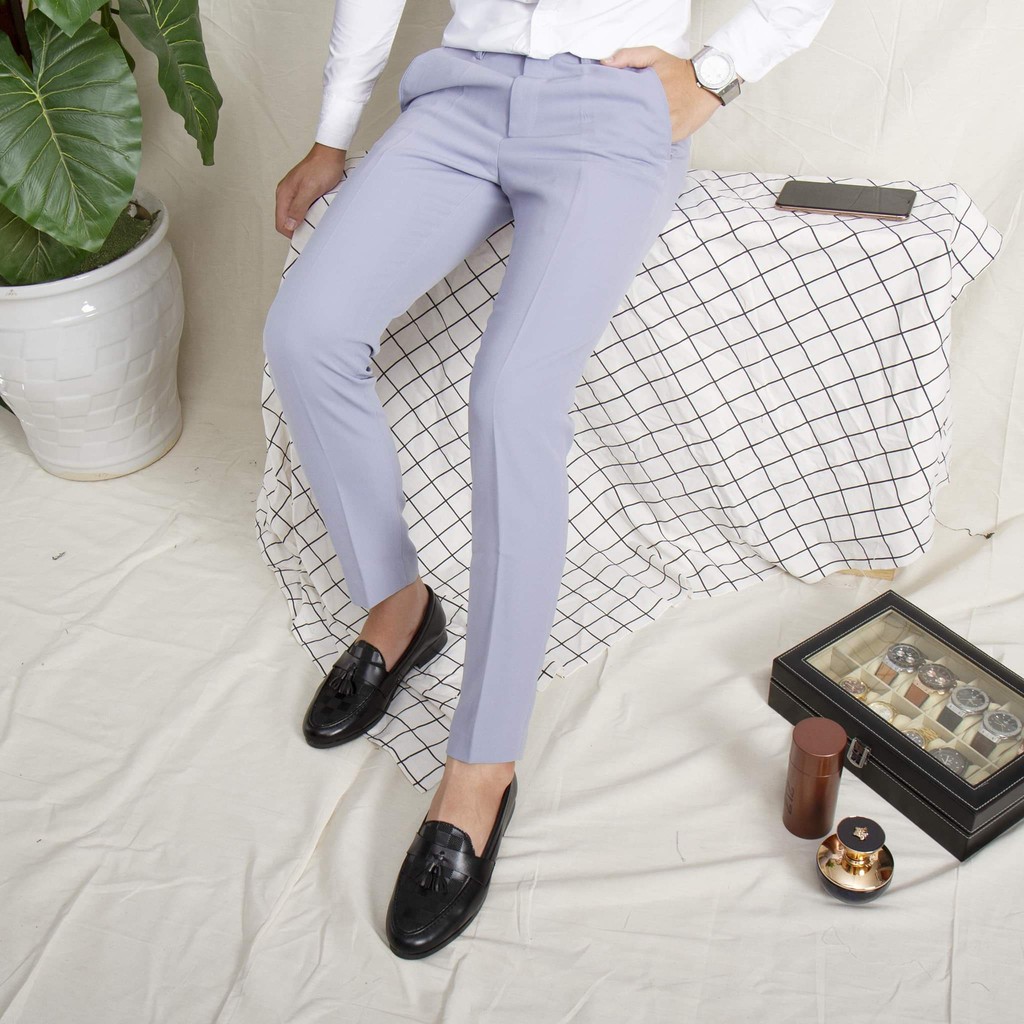 ⏩⏩Quần âu nam cao cấp chất liệu vải Tuyết Hàn, dáng ôm co giãn nhẹ thoải mái QA19 [VNXK] | BigBuy360 - bigbuy360.vn