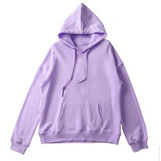 Áo HOODIE BASIC Tím Nhạt UNISEX