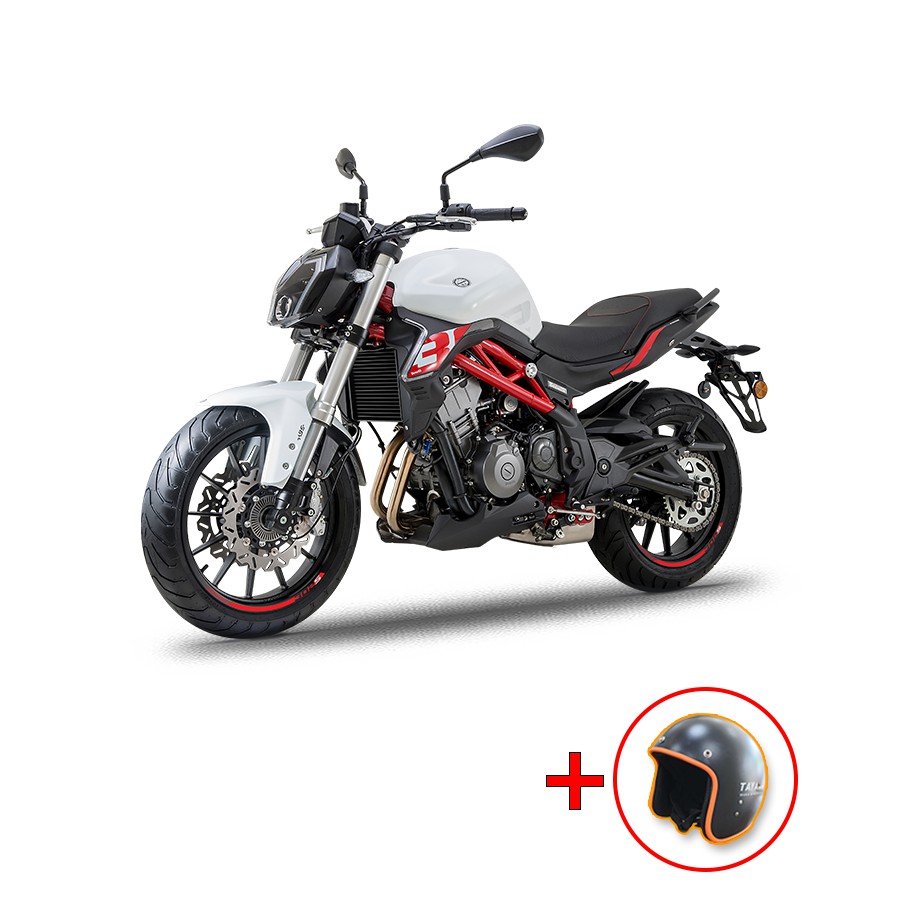Xe phân khối lớn Benelli 302S (màu trắng)