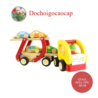 Đồ chơi gỗ Winwintoys - Xe hai tầng
