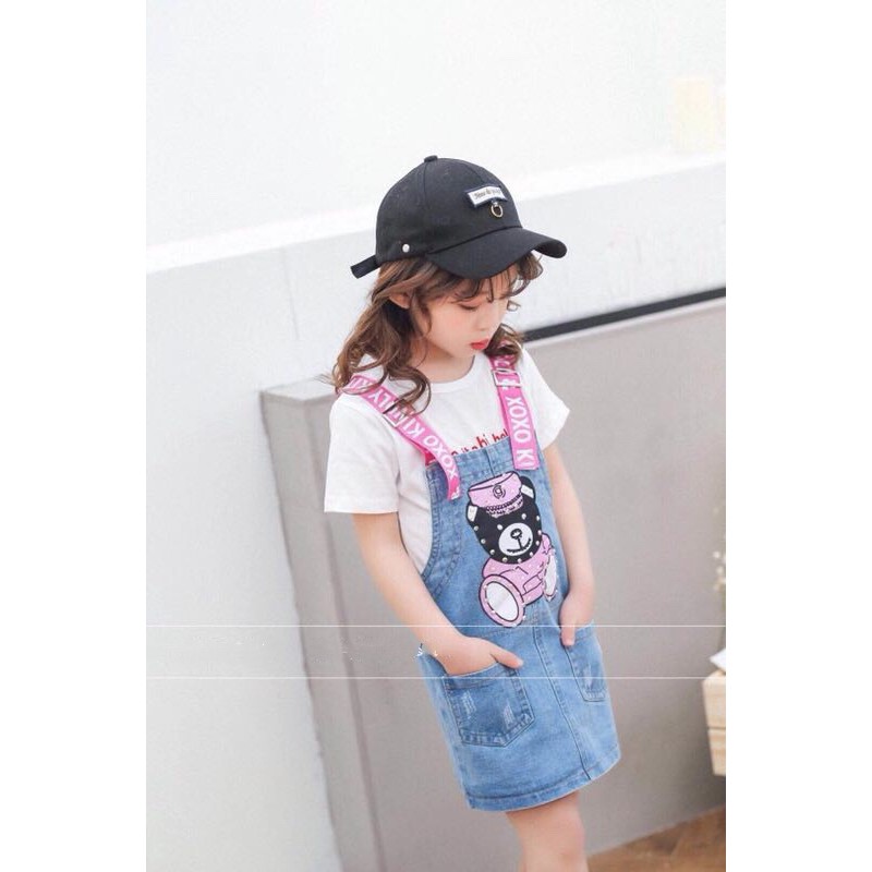 Set yếm bò bé gái