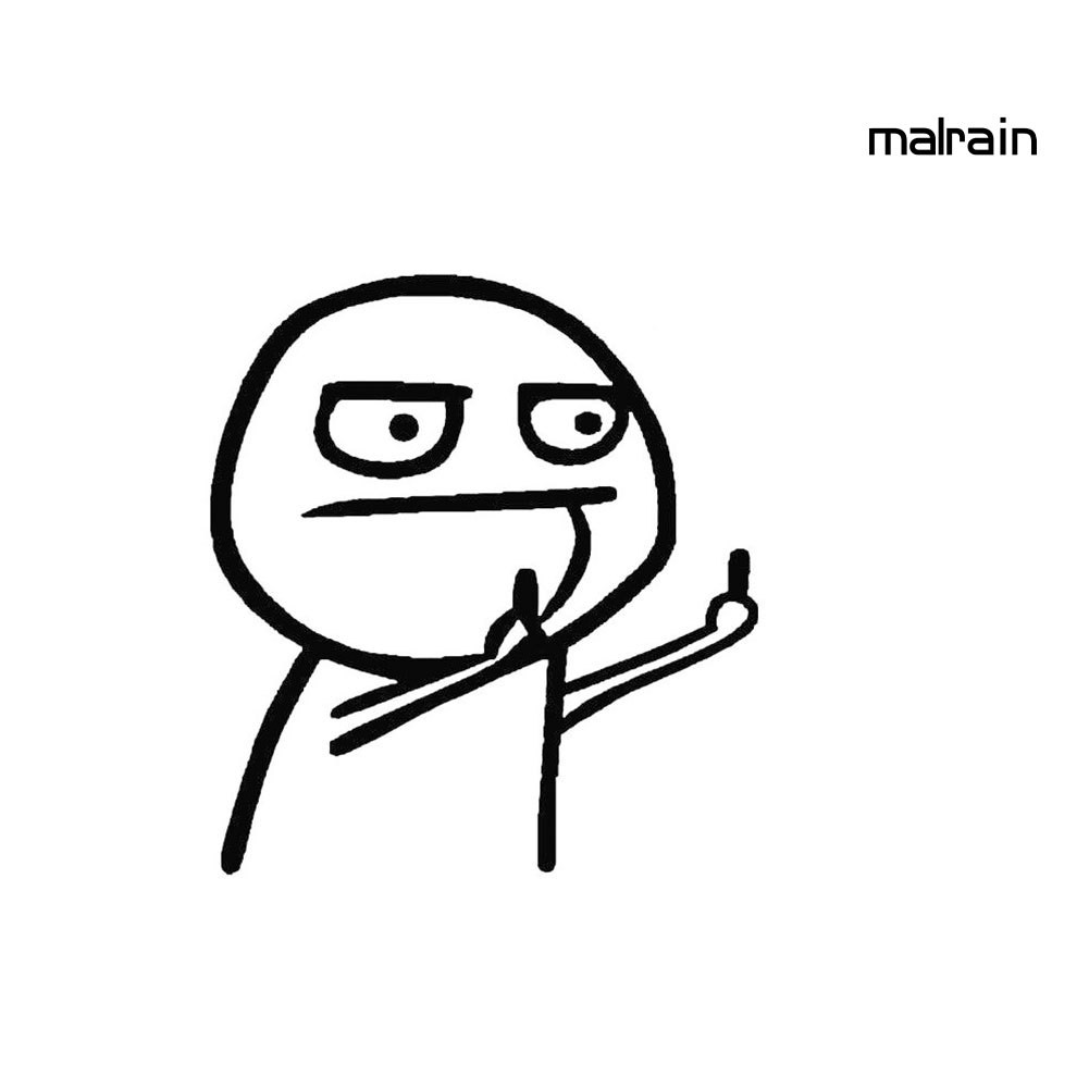 Miếng Dán Trang Trí Xe Ô Tô / Laptop Hình Ngón Tay Thú Vị