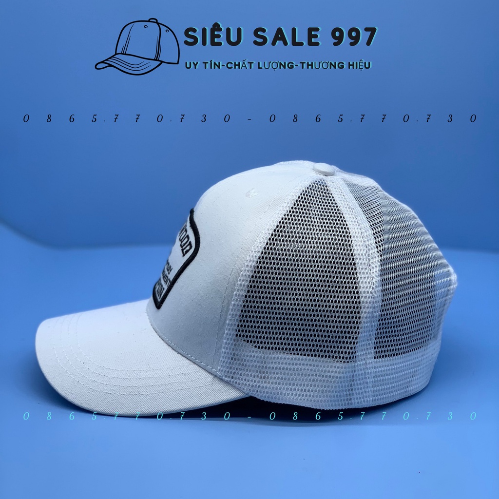 NÓN KẾT BUSHWOOD PHỐI LƯỚI THOÁNG KHÍ THỜI TRANG NAM NỮ