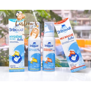 Muối biển xịt mũi Sterimar cá heo Pháp