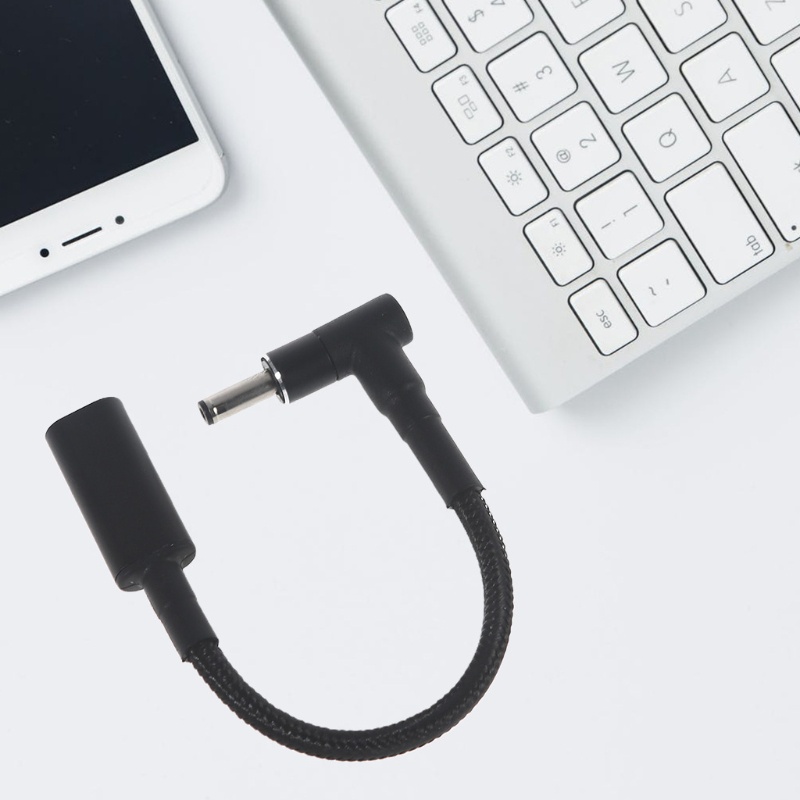 Dây Cáp Sạc Nhanh USB-C Type-C Sang DC 4.0 X1.35mm PD 100W Cho Mọi Phích Cắm Type-C
