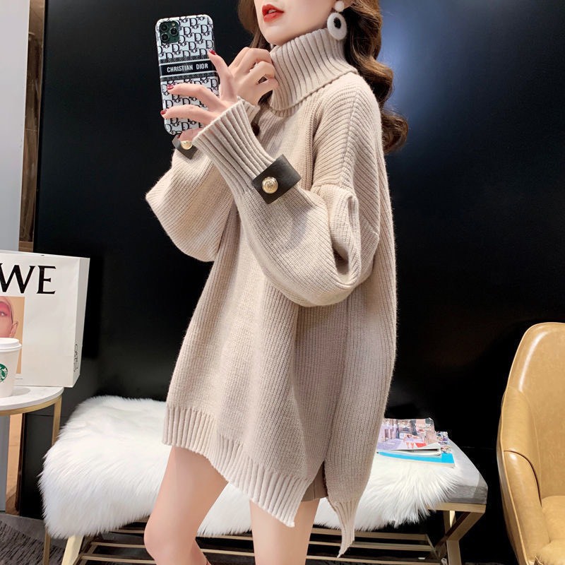 áo len cổ cao thu đông hàng loại 1 không bai xù, không phai màu