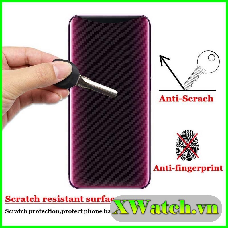Miếng dán carbon mặt lưng Realme C21Y Q2 Q2i Q2 pro Realme Narzo 30A Realme GT GT Neo C11 C12 C15 C20 C25 Realme 8 8pro