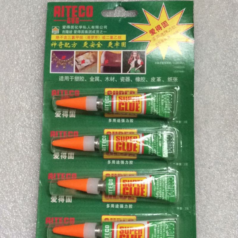 Tuýp keo dán đa năng siêu dính Super glue (sale) KIM KHÍ ĐỨC NGUYÊN
