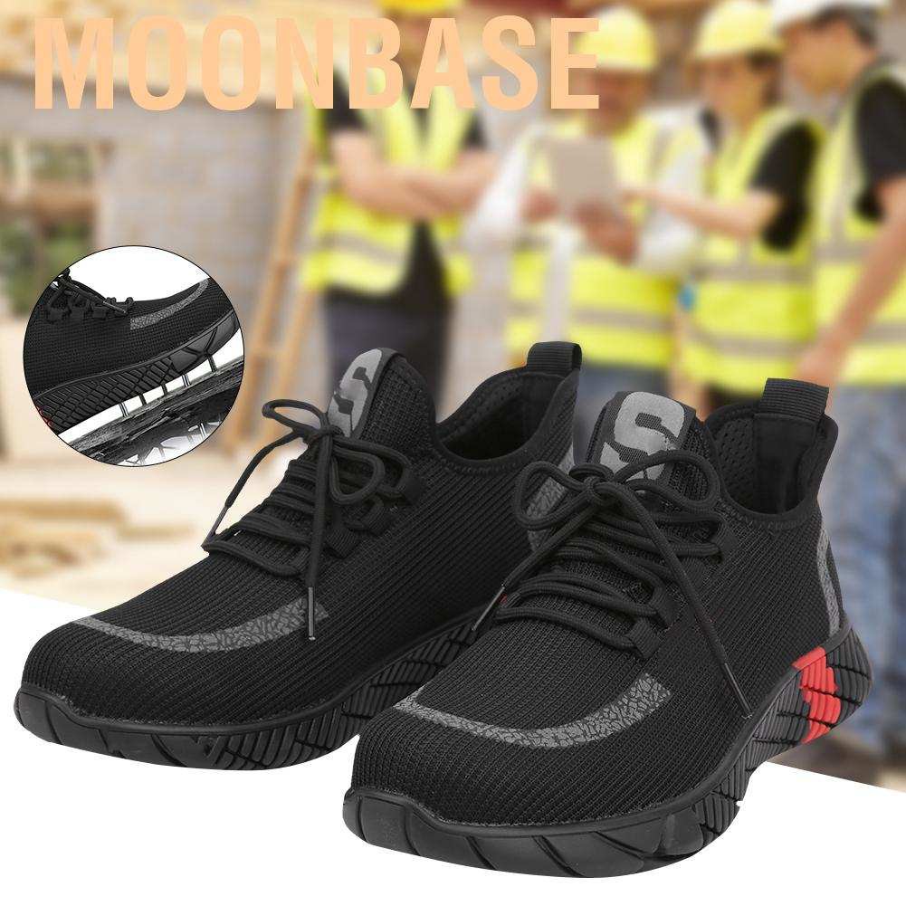Moonbase Mens Safety Shoes Wook Boots Steel Toe Cap Trainers Sneakers Hiking Protective