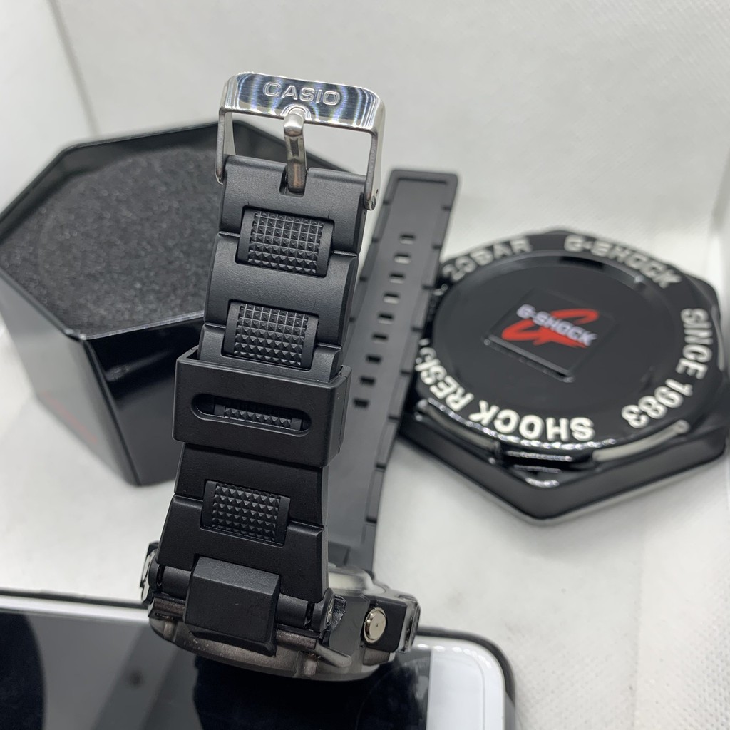 Đồng hồ nam CASIO G-shock 8600 Original –Chống nước 20Bar Viền Thép không gỉ, Nam tính, Mạnh mẽ, Full box thiếc,55mm