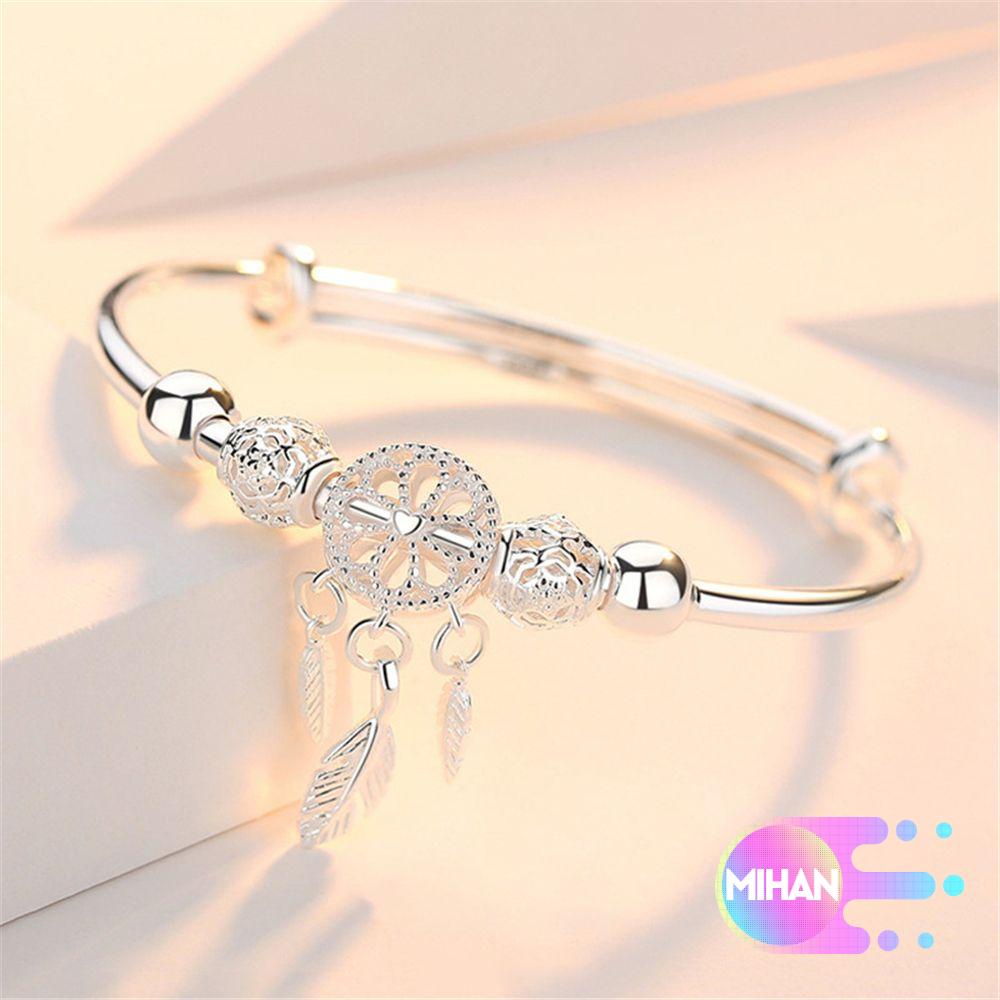 Vòng Tay Mặt Hình Dreamcatcher Phối Tua Rua Thời Trang Cho Nữ MIHAN1