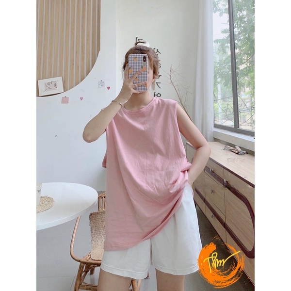 Sét áo ba lỗ quần đùi trơn