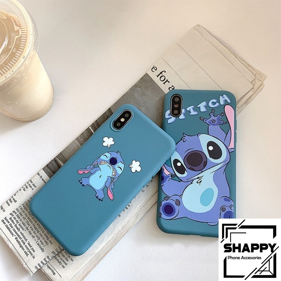 Ốp IPhone TPU Hàn Quốc Hoạ Tiết Gấu Stick Xanh [Shappy Shop] | BigBuy360 - bigbuy360.vn