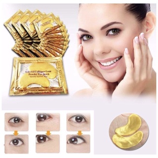 Mặt nạ mắt Collagen vàng pha lê