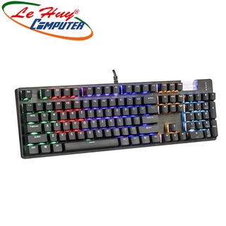 Bàn phím cơ E-DRA EK312 BLACK/WHITE (Blue Switch)