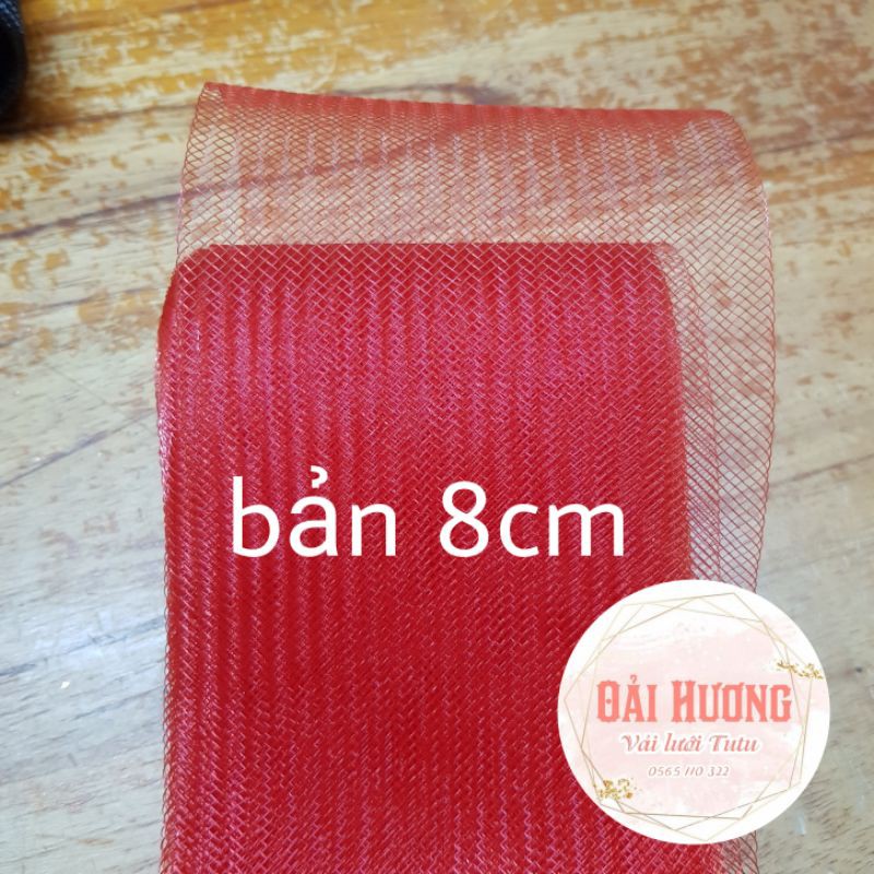 1M nẹp cước lai đầm, váy tạo phồng( bản 8cm)