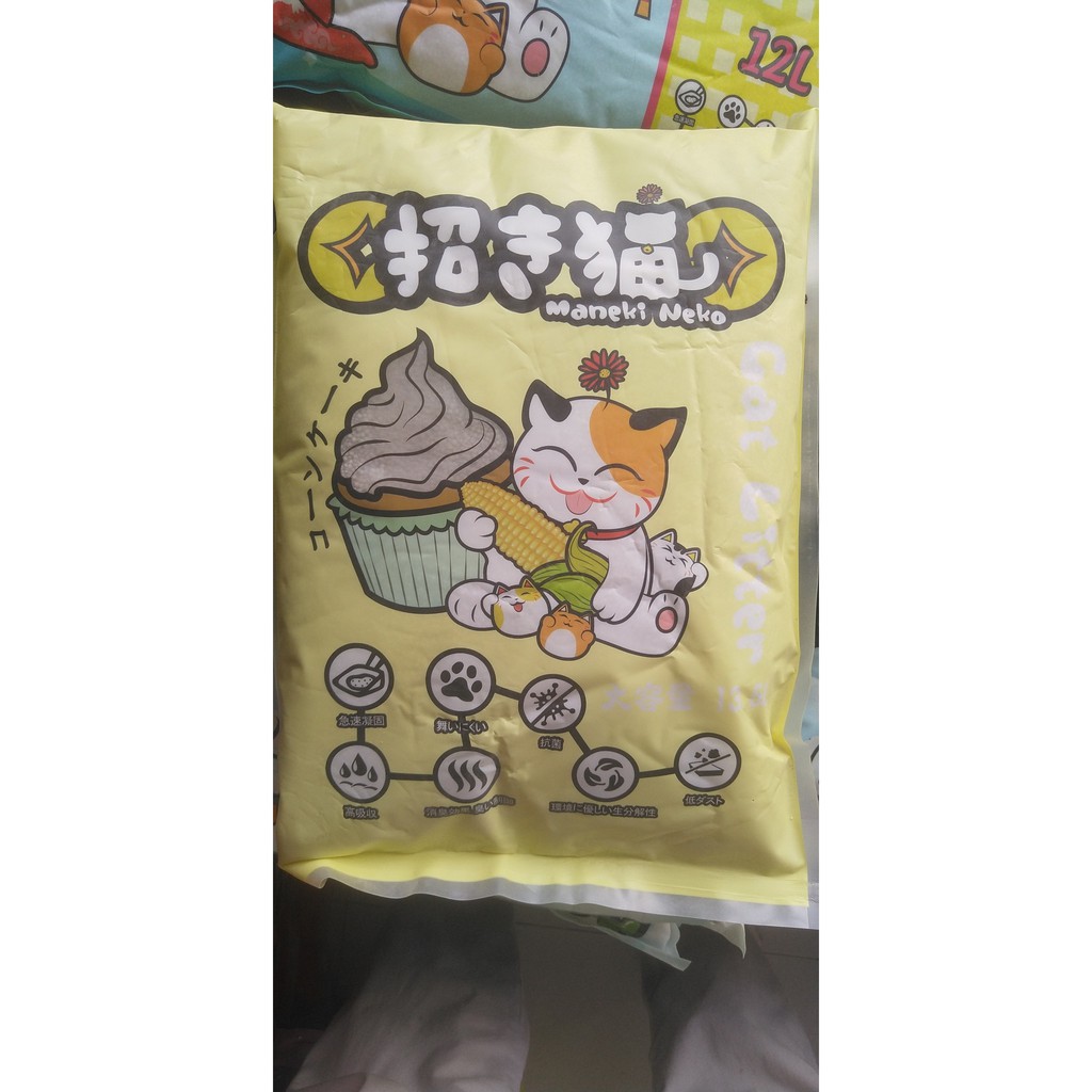 Cát Nhật vệ sinh cho mèo MANEKI NEKO 5l