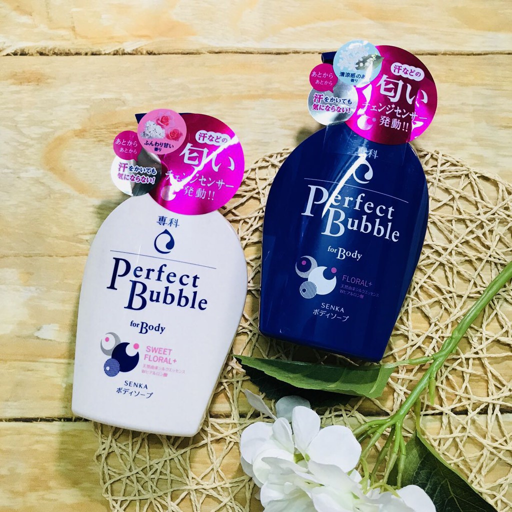 [Rẻ vô địch] ( đủ 2 màu ) Sữa tắm Shiseido Perfect Bubble For Body Floral +