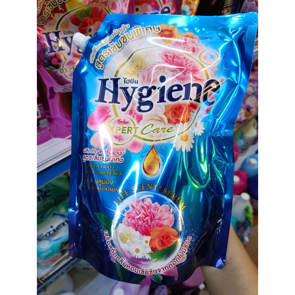 Nước xả vải HYGIENE 1300 / 1150ml Thái Lan thơm lâu đậm đặc các màu