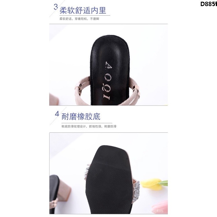 Giày sandal đế dày Size nhỏ thời trang mùa hè dành cho nữ mm41