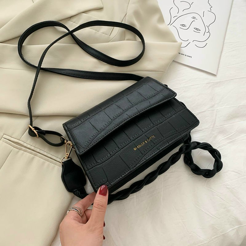 Túi Đeo Chéo💖FREESHIP💖 Túi Xách Mini Kẹp Nách Nữ Vân Da Cá Sấu Hot Nhất 2020 .