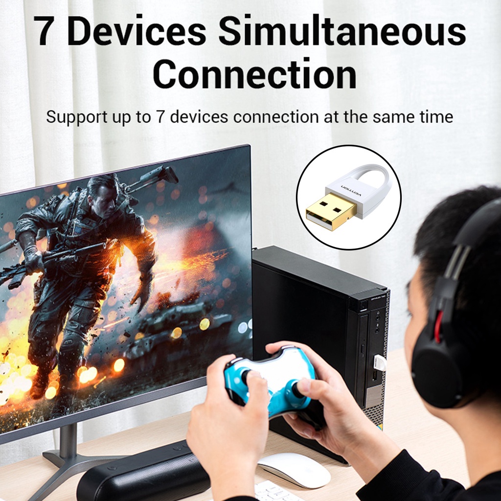 Thiết Bị Truyền Tín Hiệu Âm Thanh Bluetooth Cho Laptop Pc Đen | BigBuy360 - bigbuy360.vn