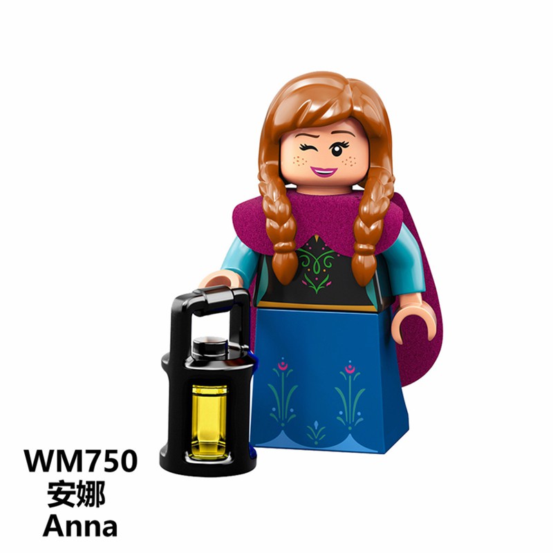 DISNEY Bộ Lắp Ráp Lego Công Chúa Anna Elsa