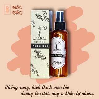 Xịt Tóc Thuốc Bắc 50 Vị Hữu Cơ [100ML]