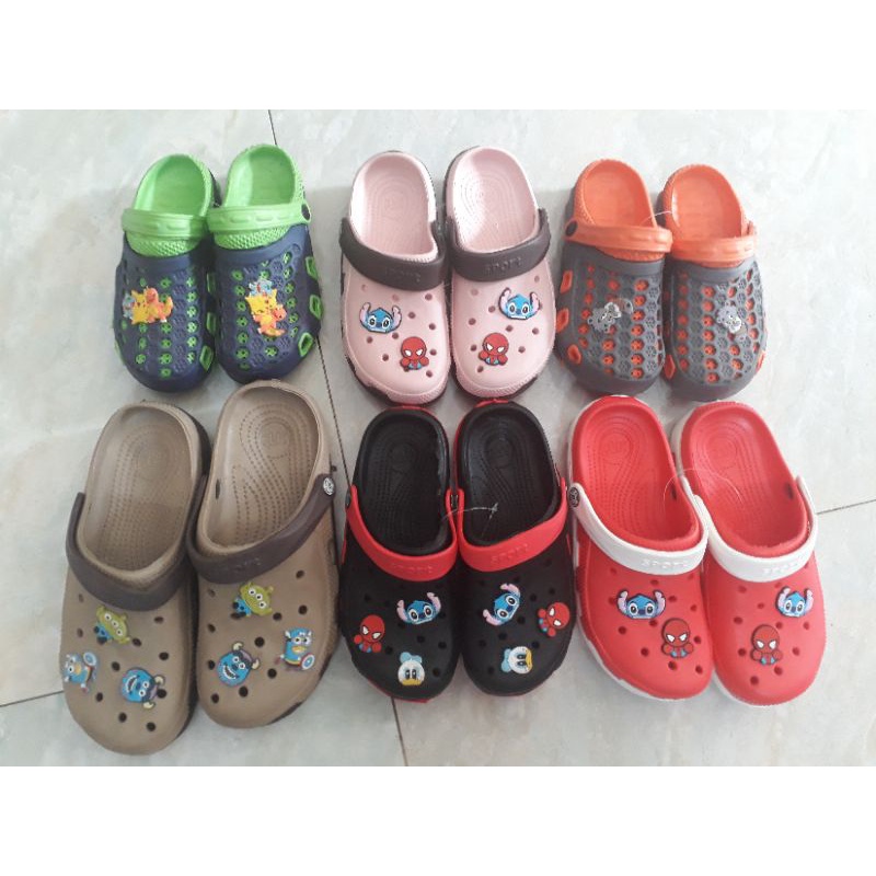 (Xả lỗ) Dép Sục Siêu Nhẹ Đế Massage Có Lỗ Đi Biển, Đi Trời Mưa | BigBuy360 - bigbuy360.vn