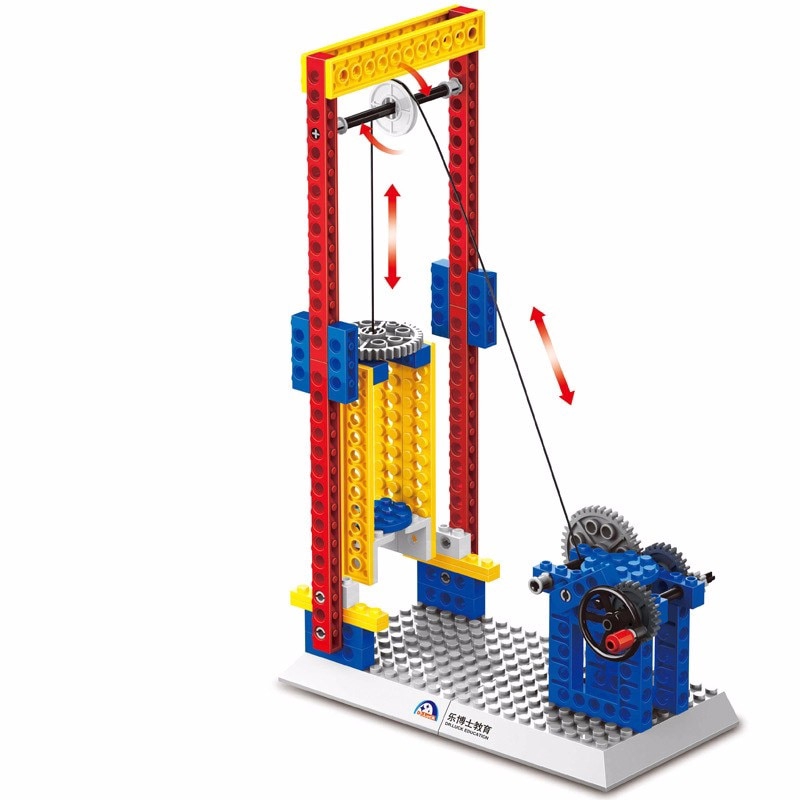 4Styles Wange 1301 Kỹ thuật cơ khí Nguyên lý động Khối xây dựng Lego Đồ chơi tương thích Gạch 3In1 Đồ chơi giáo dục trẻ em thành phố DIY