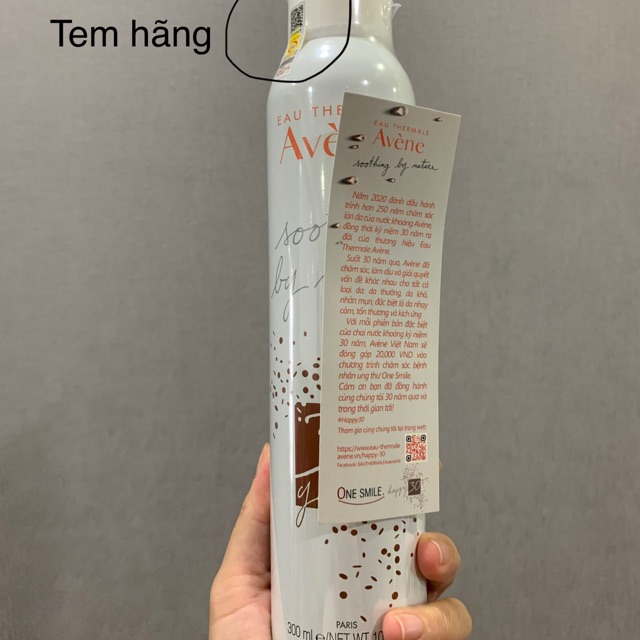 Xịt khoáng Avene # tem chính hãng # xịt khoáng Pháp# da khô # đi nắng # nắng nóng # Avene hàng công 