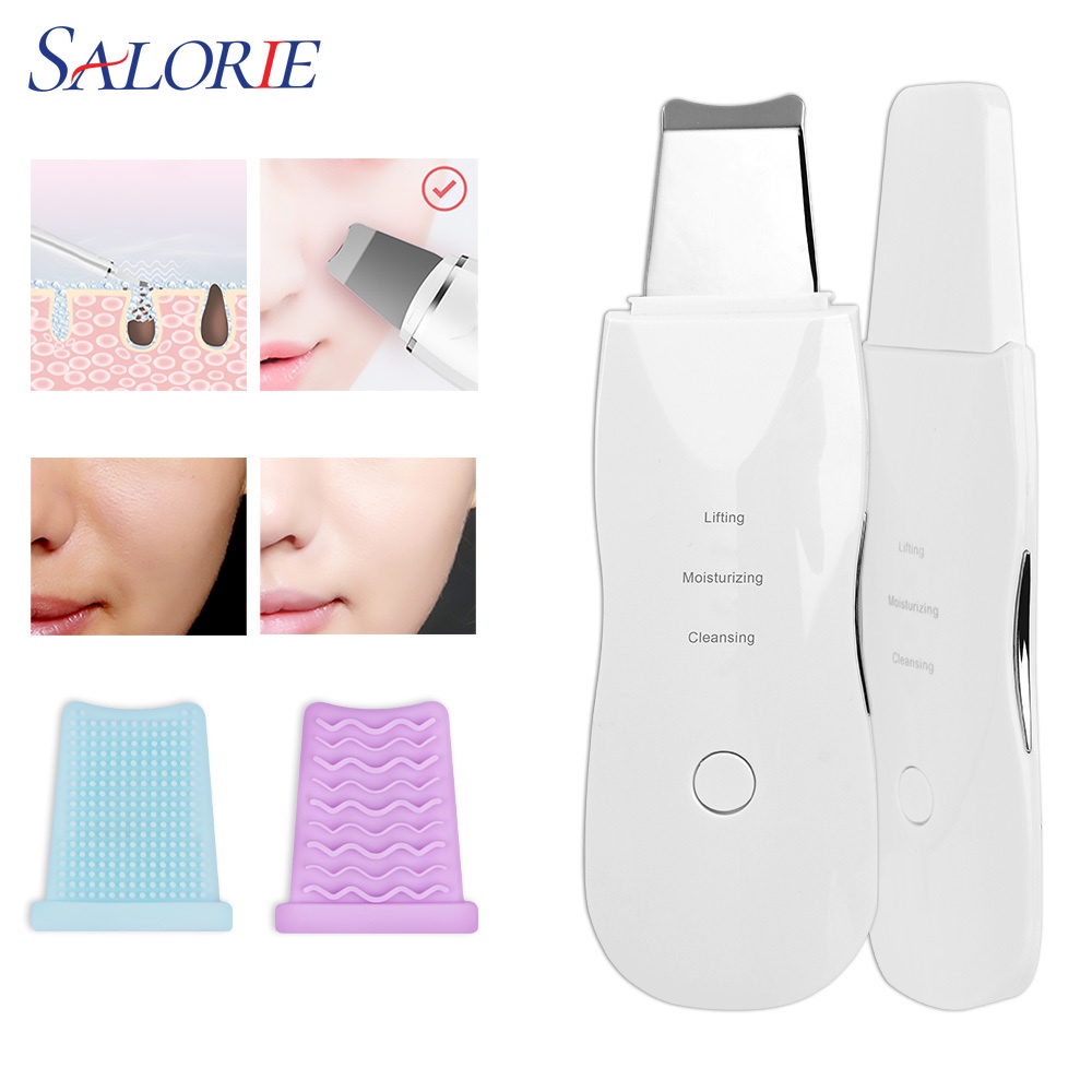 Saniye Máy Rửa Mặt Tẩy Tế Bào Chết Siêu Âm Loại Bỏ Mụn Đầu Đen / Đầu Trắng / Làm Sạch Da Mặt ems gua sha
