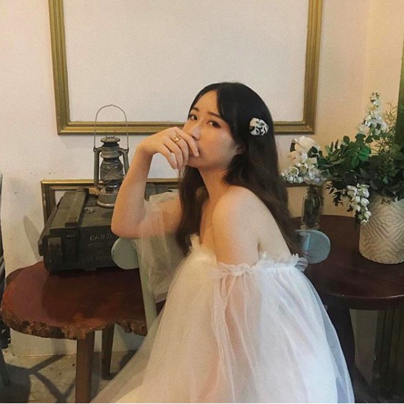 VÁY TRỄ VAI CÔNG CHÚA - TULLE DRESS - VÁY TULLE LIỀN THÂN | BigBuy360 - bigbuy360.vn