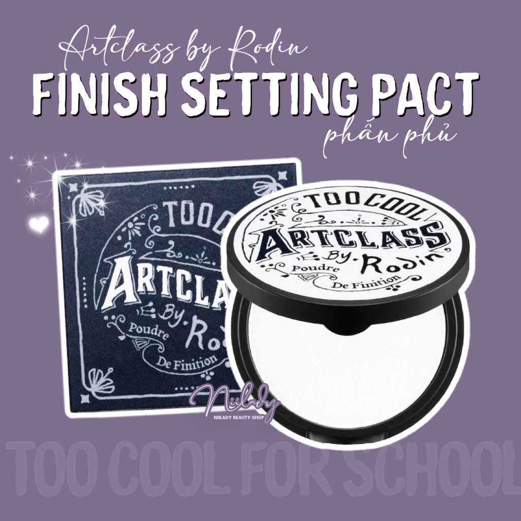 Phấn phủ TOO COOL FOR SCHOOL Artclass By Rodin Finish Setting Pact [27322]