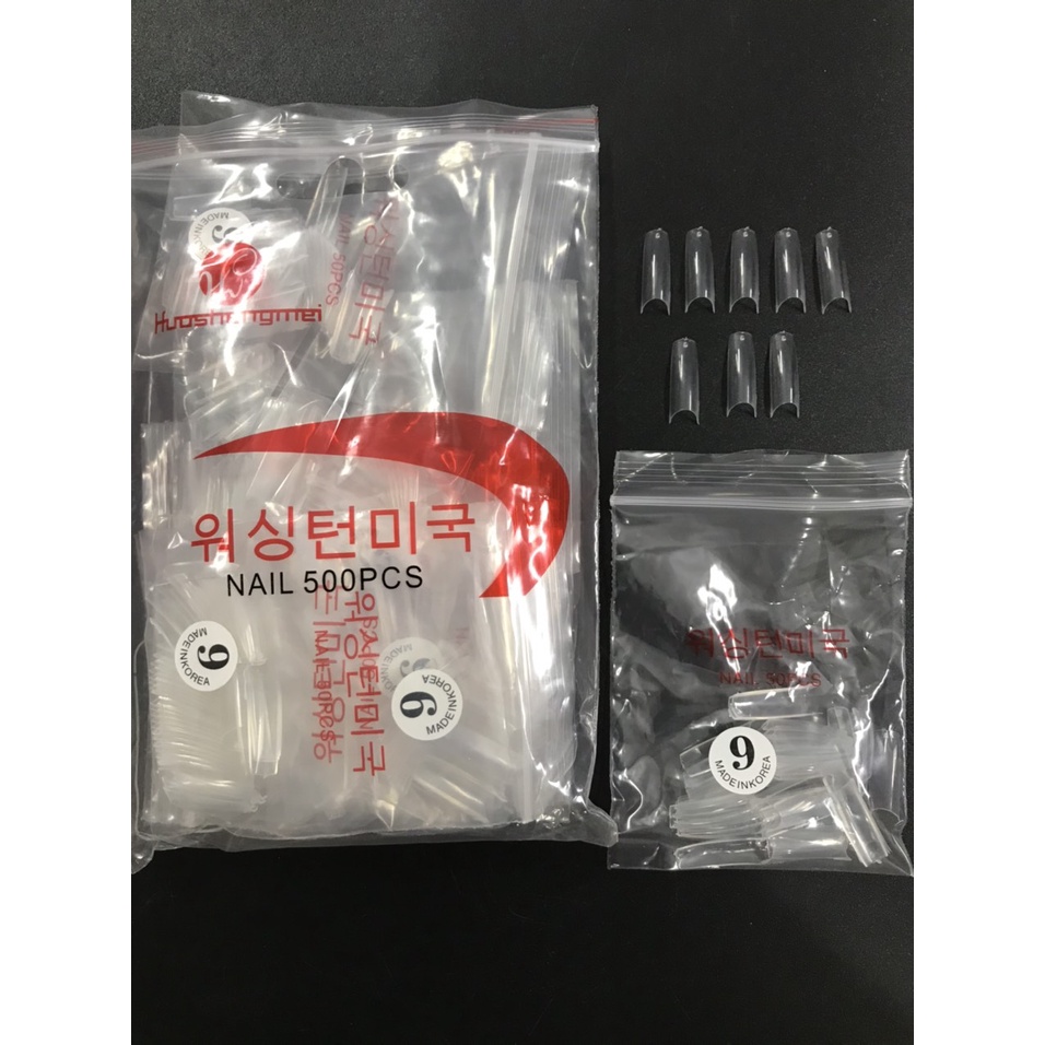 Móng nối fom thang, Móng típ fom thang