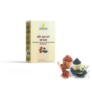 Bột gạo lứt mè đen giảm cân, eatclean healthy hoặc lợi sữa hộp 800gram cao cấp