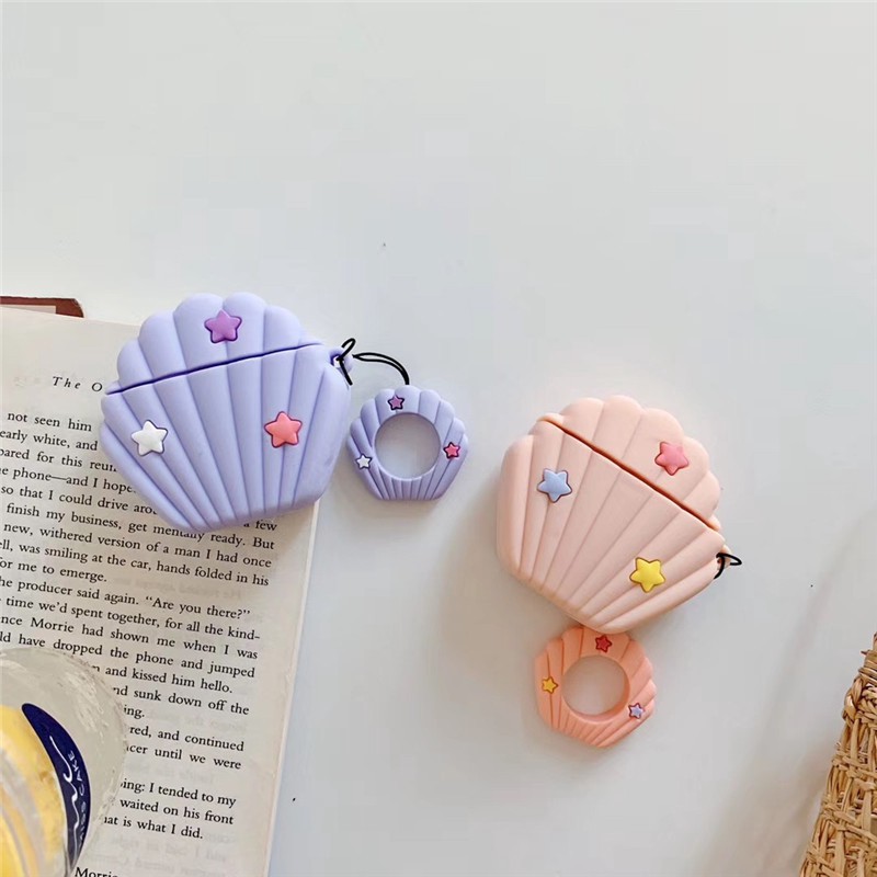 Vỏ Bảo Vệ Hộp Đựng Tai Nghe Airpods 1 / 2 Chống Vỡ Thiết Kế Kiểu Dáng Hoạt Hình 3d Dễ Thương