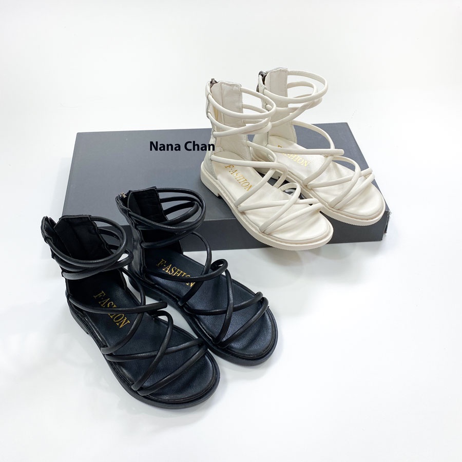 G065 - Dép sandal chiến binh cho bé da mịn sz 26-36, dép mùa hè thời trang, đế mềm