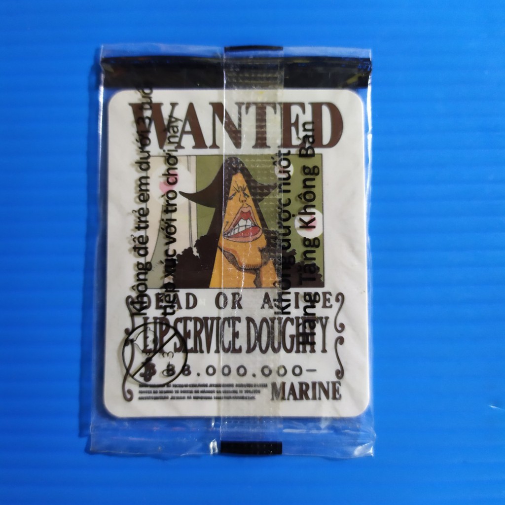 [Một Thẻ ] Thẻ bài Toonies One piece Nguyên bản wanted P1