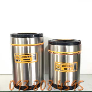 Camen Giữ Nhiệt 3 Ngăn Viền Cam 1400ml - 1900ml