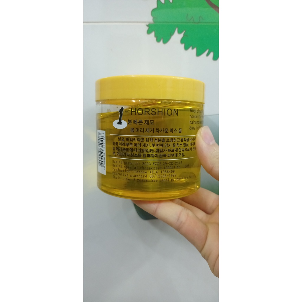 Gel wax lông Horshion mật ông 750ml