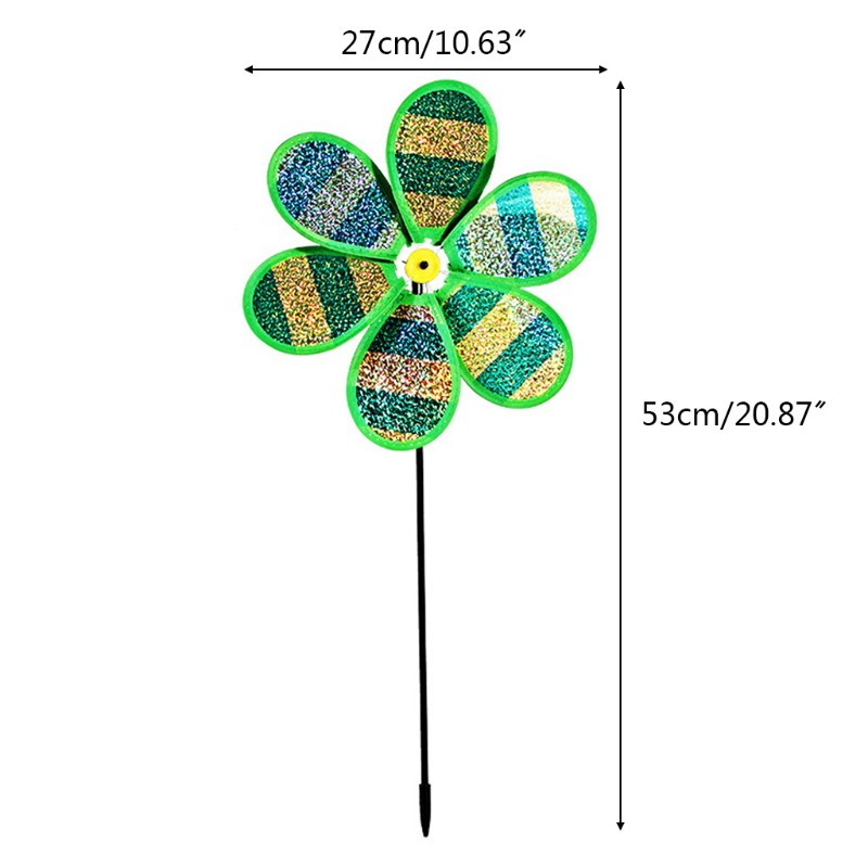 SPINNER Set 6 Kim Tuyến Nhiều Màu Sắc Dùng Để Trang Trí Sân Vườn