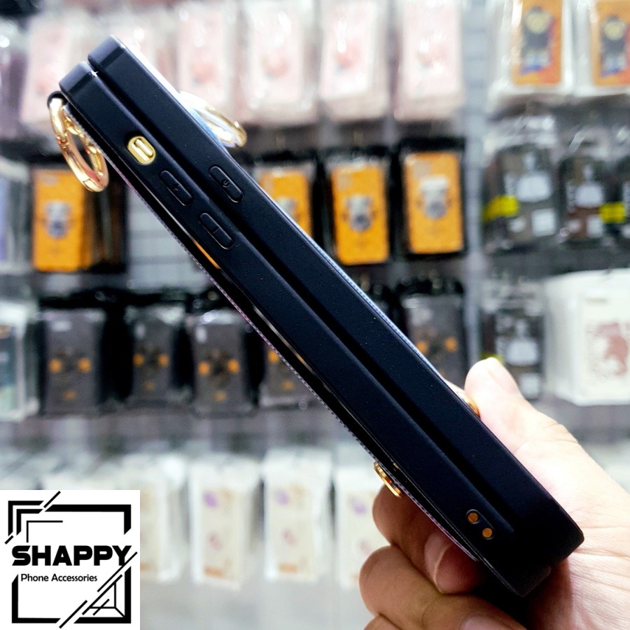 Ốp Lưng IPhone Be Loved Kèm Đeo Tay Viền Vuông Các Dòng 7Plus/8Plus/X/XS/XsMax/11/11ProMax/12ProMax [Shappy Shop]